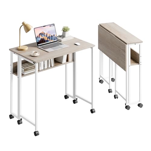 Dripex Faltbar Tisch 80x50 cm, Platzsparender...