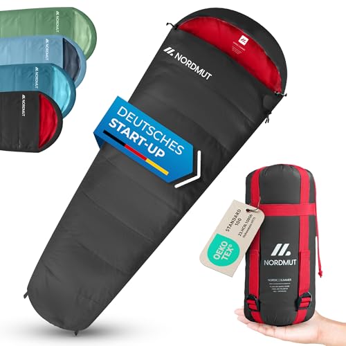 NORDMUT® Schlafsack Erwachsene – kleines...