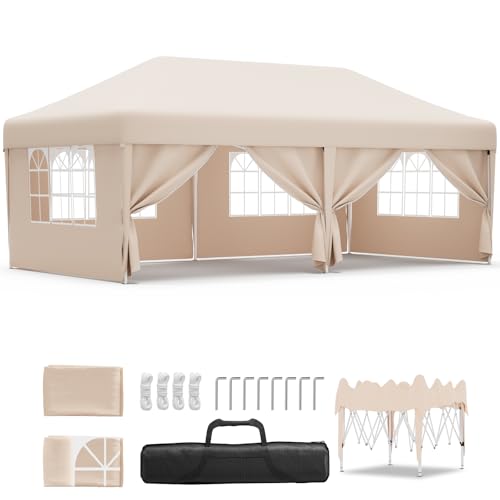 JUMMICO Pavillon 3x6 Wasserdicht Stabil...