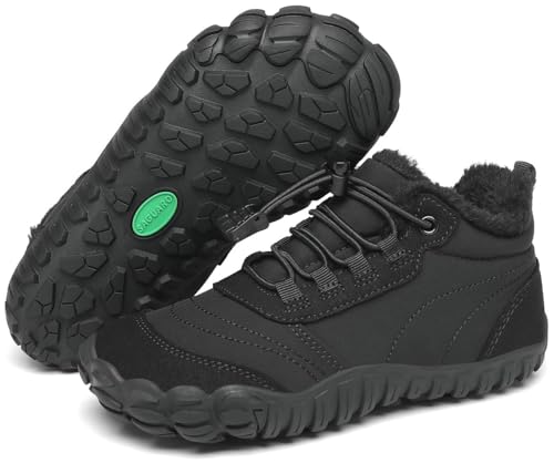 SAGUARO Kinder Winter Barfußschuhe Mädchen...