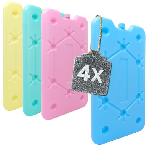com-four® 4X Extra flaches Kühlakku -...