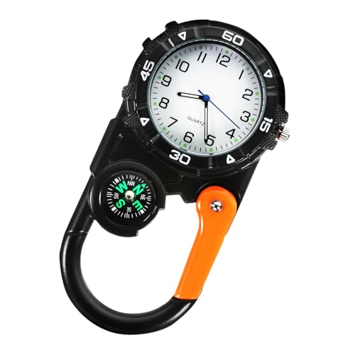 WUIOWPPIC Carabiner Watch Luminous Clip on...