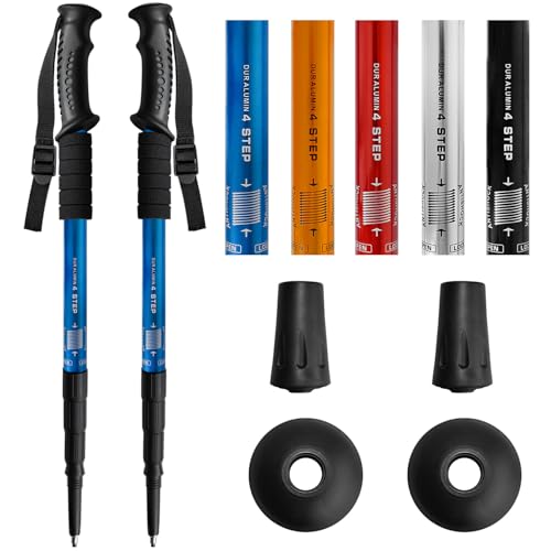 Ynaice Walking Stöcke, 2 Pack Teleskop...
