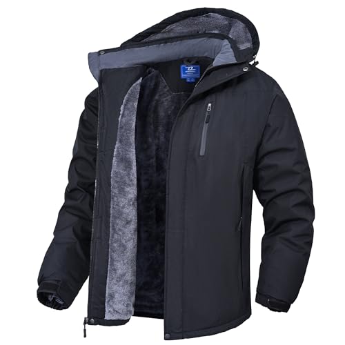Zoofly Winterjacke Herren Wasserdicht...