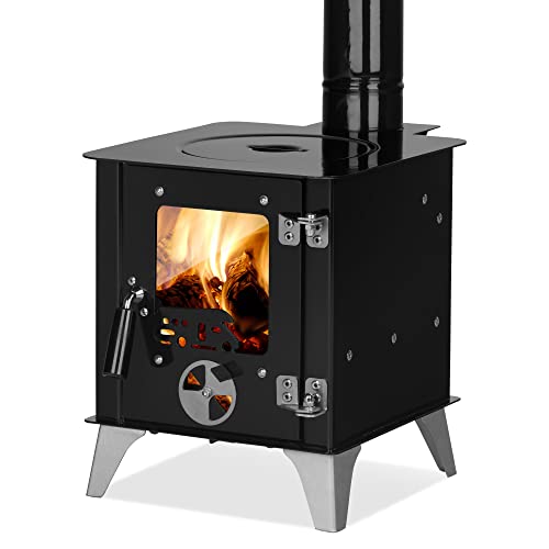 ECOfoxx Outdoor-Ofen TINY mit Herdplatte,...