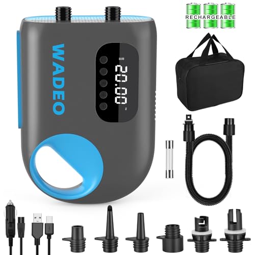 18000mAh SUP Pumpe Elektrisch Akku, WADEO 20...