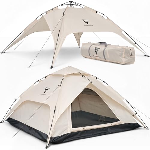 SCHNEIDERFREUDE XXL Quicktent – Wasserdicht...