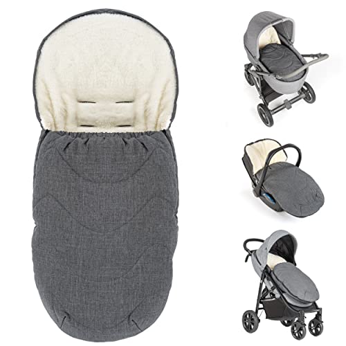 Zamboo Universal Fußsack für Babyschale,...