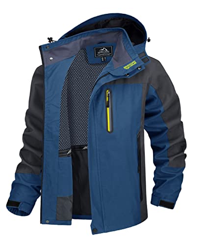 TACVASEN Softshelljacke Herren Wasserdicht...