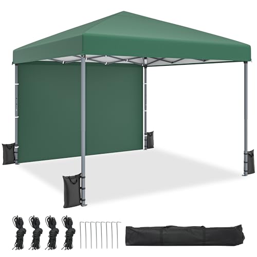DWVO Pavillon 3x3M | 4er Set Sandsäcke, Pop...