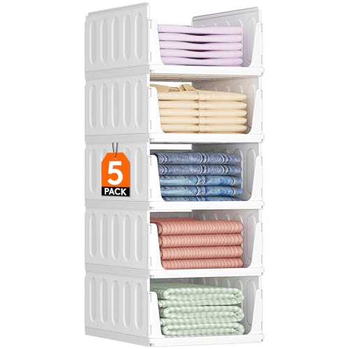 Lifewit Stapelbar Kleiderschrank Organizer,...