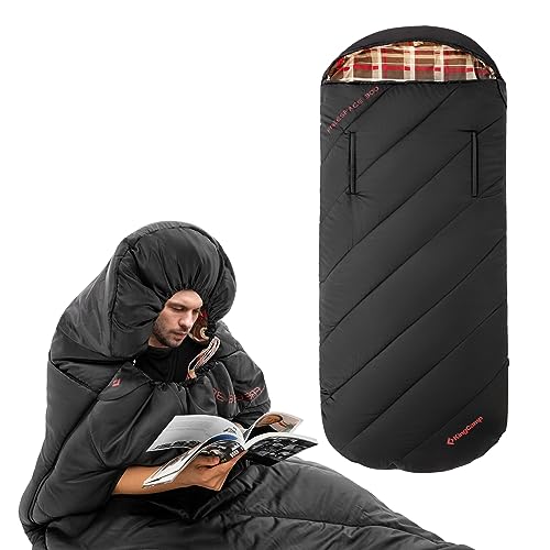 Kingcamp Flanellschlafsack 100 cm breit XXL,...