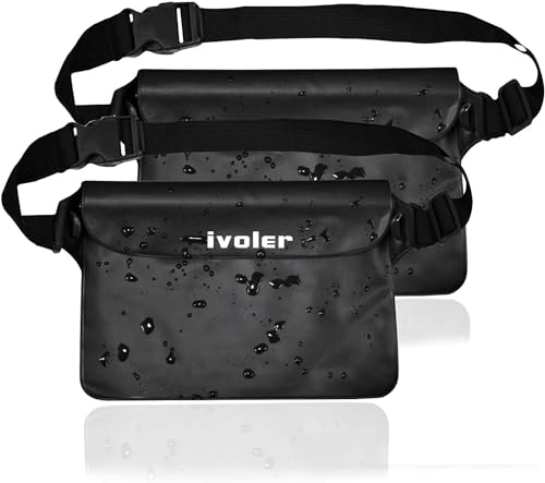 ivoler [2 Stück] wasserdichte Tasche Beutel...