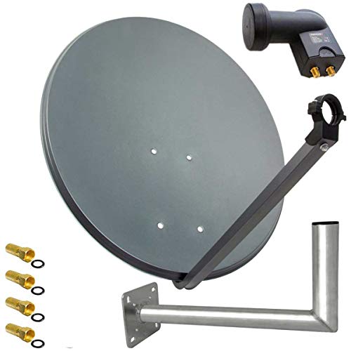 Premium X Satelliten-Komplettanlage 80cm...