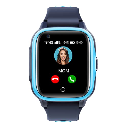 Kinder Smartwatch mit GPS und Telefon Uhr 4G...