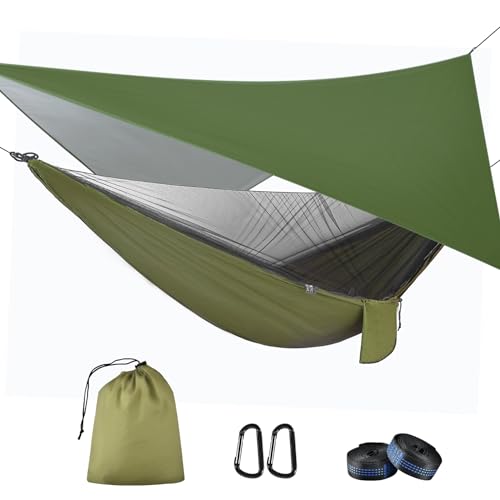 OTraki Hängematte Outdoor mit Tarp...