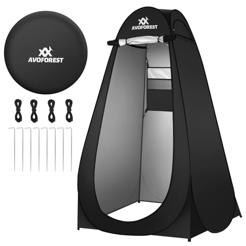 AVOFOREST Pop Up Duschzelt, Toilettenzelt mit...