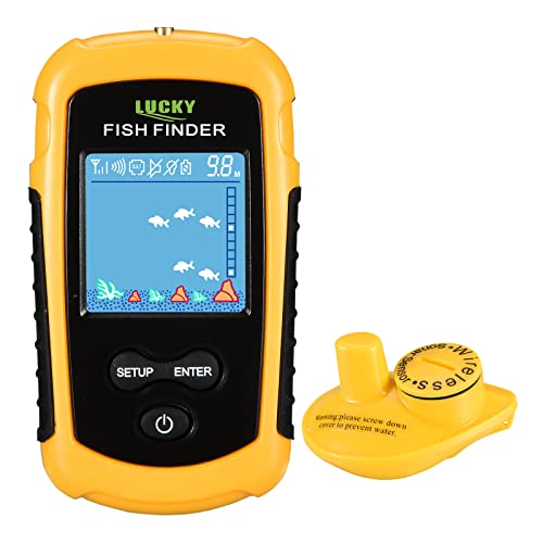 LUCKY Fischfinder Wireless Farbe Tragbarer...