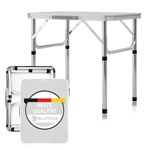 Klapptisch Campingtisch - Verstellbare Höhe...