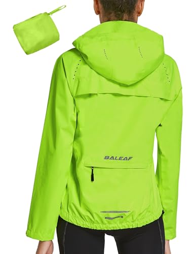 BALEAF Fahrradjacke Damen Regenjacke...