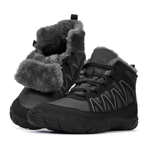 RUYI Winter Barfußschuhe Damen Herren...