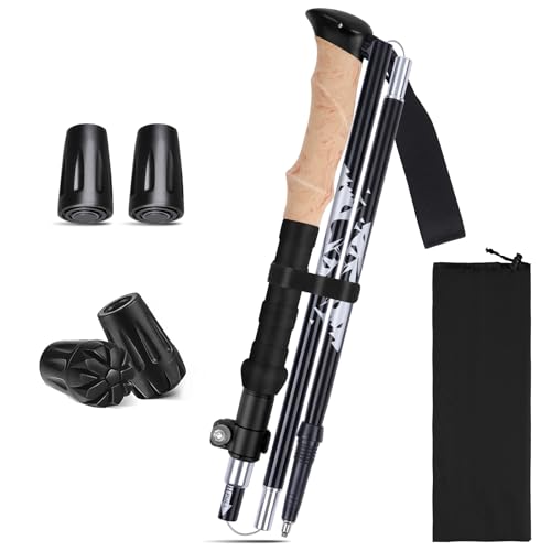 WILLONG 1pcs Wanderstock Faltbar-EIN...