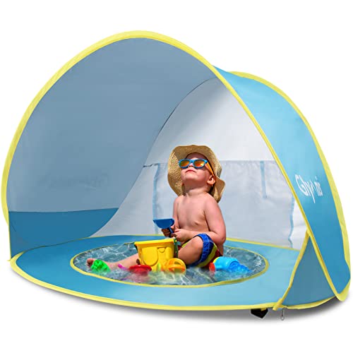 Glymnis Baby Strandmuschel Strandzelt Pop-up...