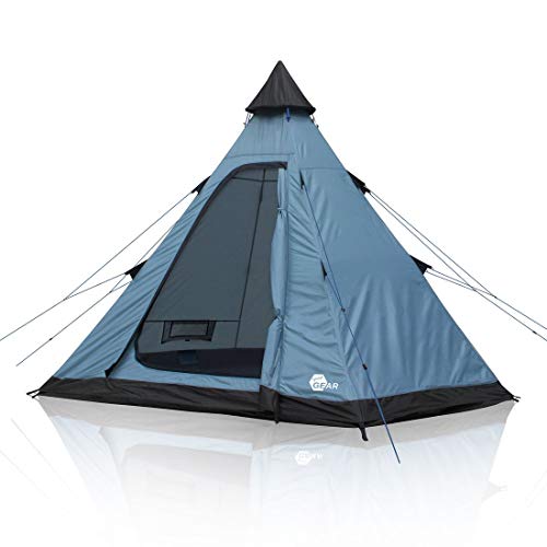 yourGEAR Zelt Lido 290 | 3 Personen Tipi-Zelt...