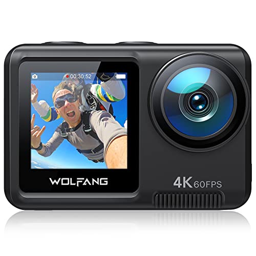 WOLFANG GA420 Action Cam 4K 60FPS...