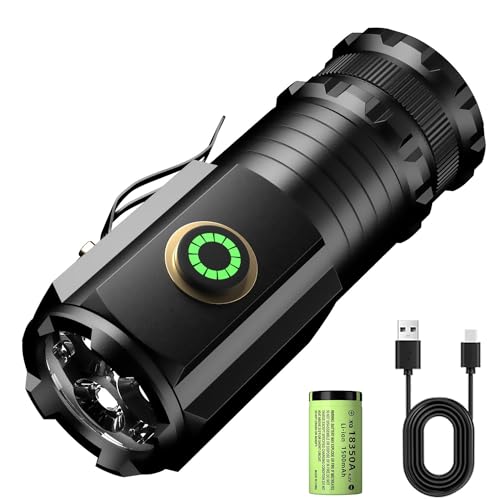 ASORT LED Taschenlampe Mini Extrem...