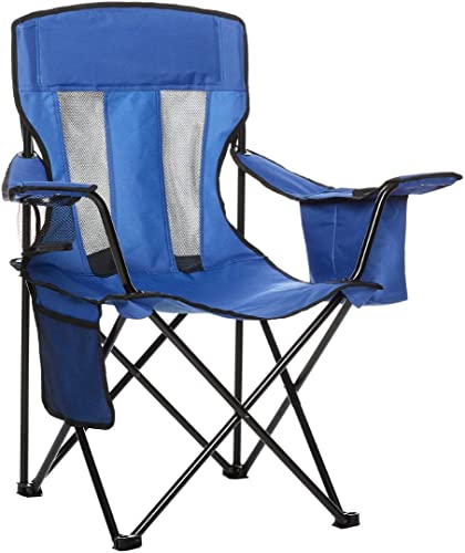 Amazon Basics Campingstuhl mit Kühlfach,...