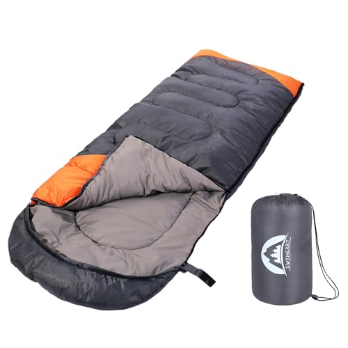 SWTMERRY - Schlafsack für 3-4 Jahreszeiten...