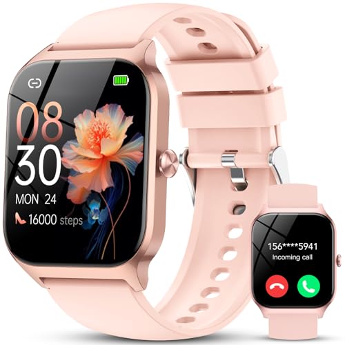 CASCHO Smartwatch Damen Herren, 1.85' HD...