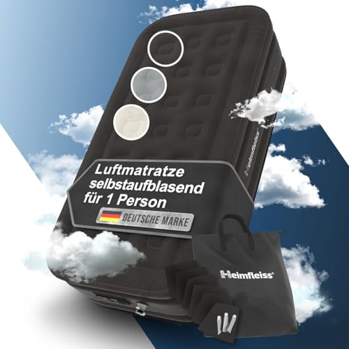 Heimfleiss® Luftbett 1 Person | Premium...
