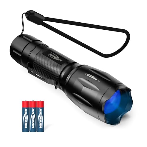 ANSMANN Taschenlampe, UV-Lampe, LED-Leuchte,...