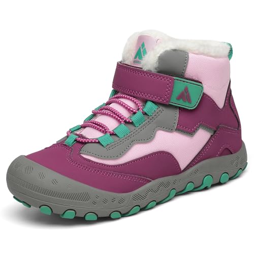Mishansha Kinder Winterschuhe Warm Gefüttert...