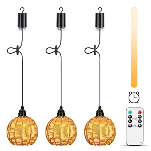 Lightsjoy 3er Hängelampe mit Batterie...
