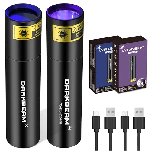 DARKBEAM UV Taschenlampe 365nm Schwarzlicht...
