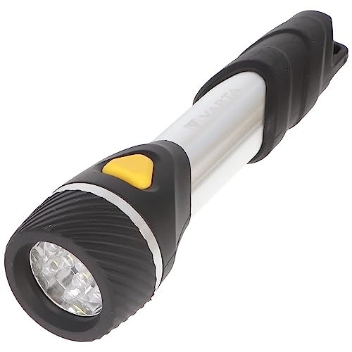 VARTA Taschenlampe mit 9 LEDs inkl. 2x AA...