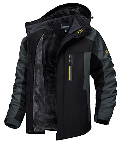 MAGCOMSEN Skijacke Herren Warm Fleece...