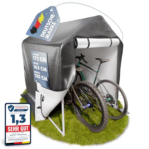 GARLINGO Fahrradgarage | 172 x 163 x 120 cm |...