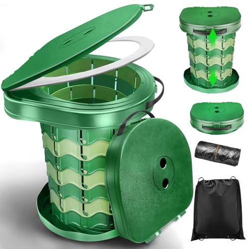 HOVIBU Campingtoilette Faltbar mit...