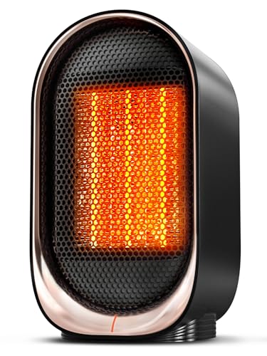 BZGG Heizlüfter Klein Energiesparend, 1000W...