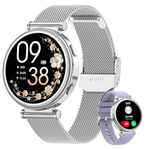 Sanorum Smartwatch Damen, 1.27' HD Voll...