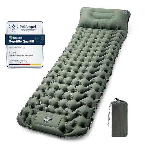 CALIYO Isomatte Selbstaufblasende Camping –...
