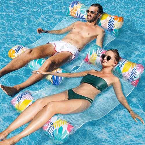 Elidepe Luftmatratze Pool, XL Luftmatratze...