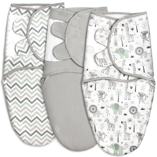 GLLQUEN BABY Swaddles Pucksack Baby 0-3...