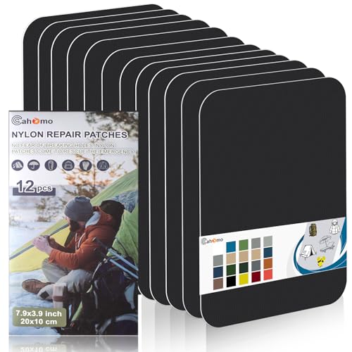 Cahomo Nylon Reparatur Patches, 12 Stück...