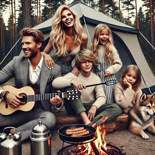 Kommt, wir fahren Zelten! Camping, juhu!