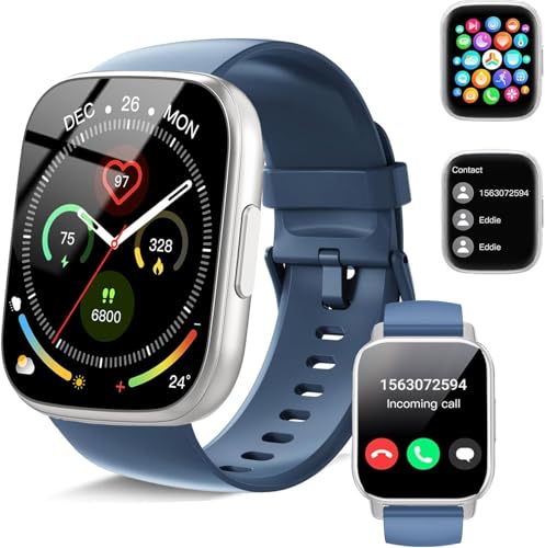 Smartwatch Damen Herren, 1.95' Smartwatch mit...